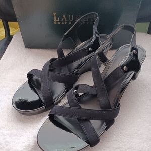 Sandals Ralph Lauren size 8B  black
